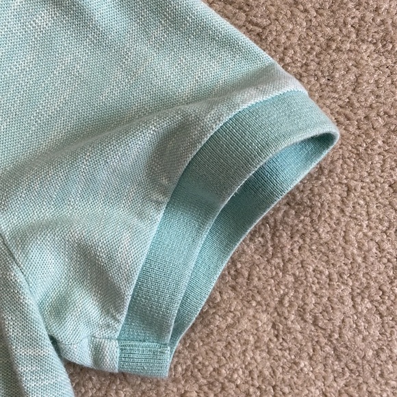 Express Mens Pique Polo (Light Blue/White) - Picture 4 of 5